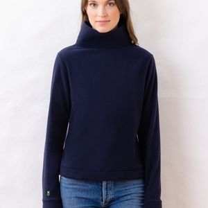 Dudley Stephens Park Slope Terry Navy Medium Fleece